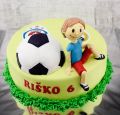 Torta Narodeninová torta futbalista