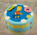 Torta Obrázok Simpson