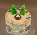 Torta Dinosauri na torte
