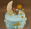 Torta Krstinová torta s mackom