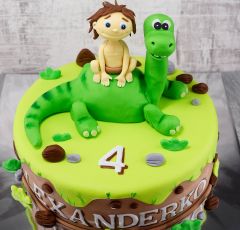 Torta narodeninova dinosaurus