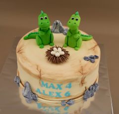 Dinosauri na torte