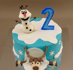 Torta Frozen s potavičkami