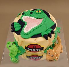 Narodeninová torta Dino
