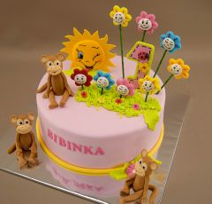 Slniečko na torte