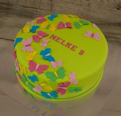 Torta s motýľmi