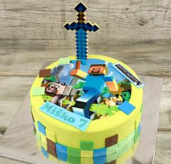 Torta Minecraft