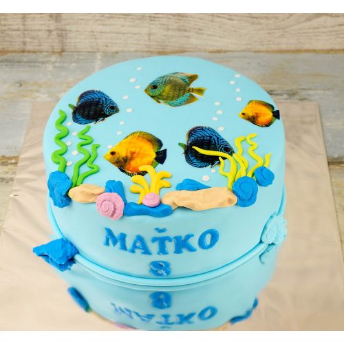 Najnovšie torty » Torta Akvárium