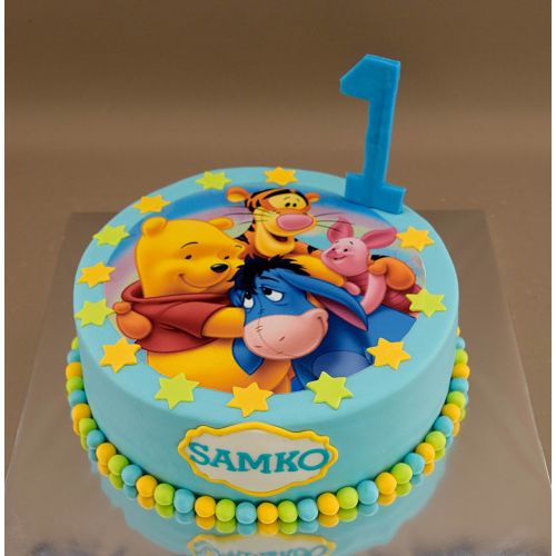Svadobné torty » Torta Narodeninová torta Macko PU