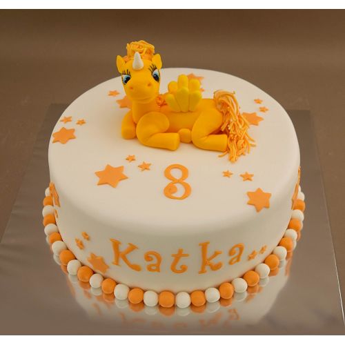 Svadobné torty » Torta Detská torta s postavičkou Ponny, Torta pre Katku 8 rokov