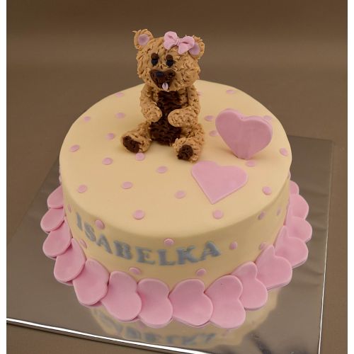 Svadobné torty » Torta Narodeninová torta s macíkom