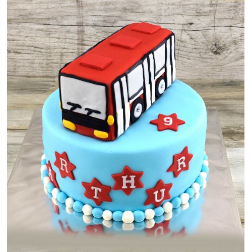 Torty » Torta Narodeninová torta s autobusom