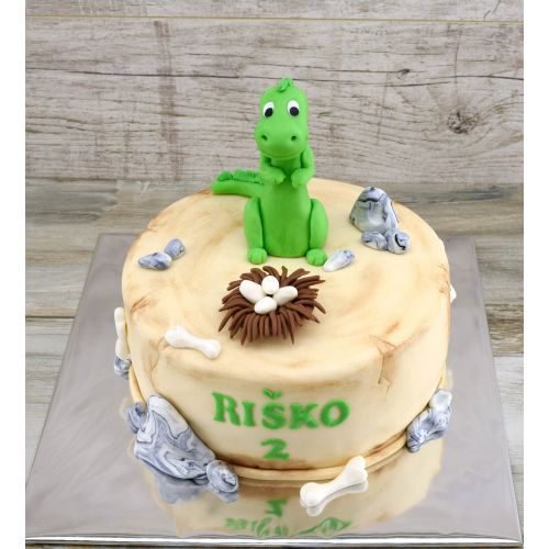 Svadobné torty » Torta Narodeninová torta s dinosaurom