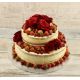Torty » Torta Svadba torta s kvetmi