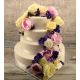 Torty » Torta Svadba torta s kvetmi
