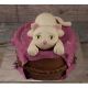 Svadobné torty » Torta Mačka v košíku