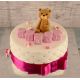 Svadobné torty » Torta Krst macko a kocky