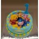 Svadobné torty » Torta Narodeninová torta Macko PU