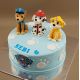 Svadobné torty » Torta Postavičky Paw Patrol na torte