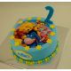 Svadobné torty » Torta Torta s jedlým obrázkom Macko Pooh