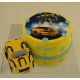Torty » Torta Transformers a auto s jedlým obrázkom na torte