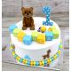 Svadobné torty » Torta Narodeninová torta s macíkom