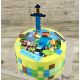Najnovšie torty » Torta Narodeninová torta Minecraft