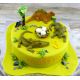 Svadobné torty » Torta Detská torta s dinosaurami